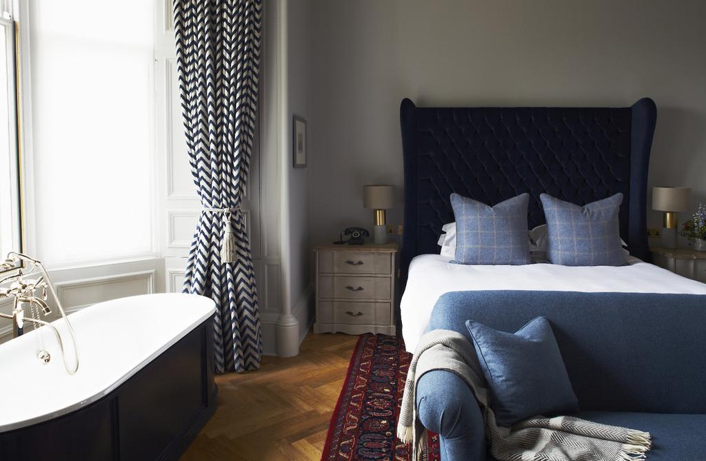 The Roseate Edinburgh - Small Luxury Hotels Of The World Екстериор снимка A bedroom at the hotel